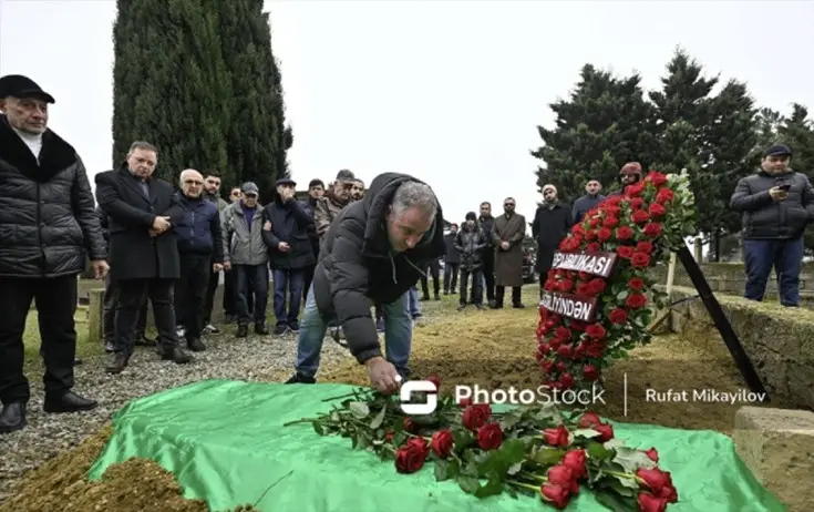 Sevinc Kərimova dəfn edildi - Fotolar
