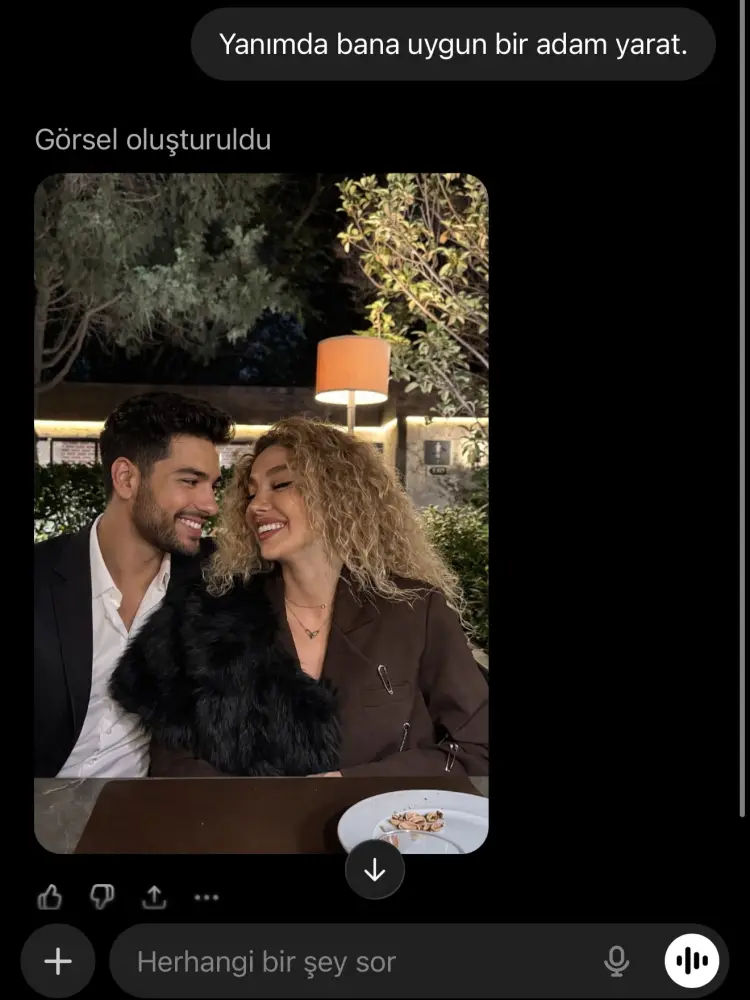 Üzel bu fotosuna aydınlıq gətirdi