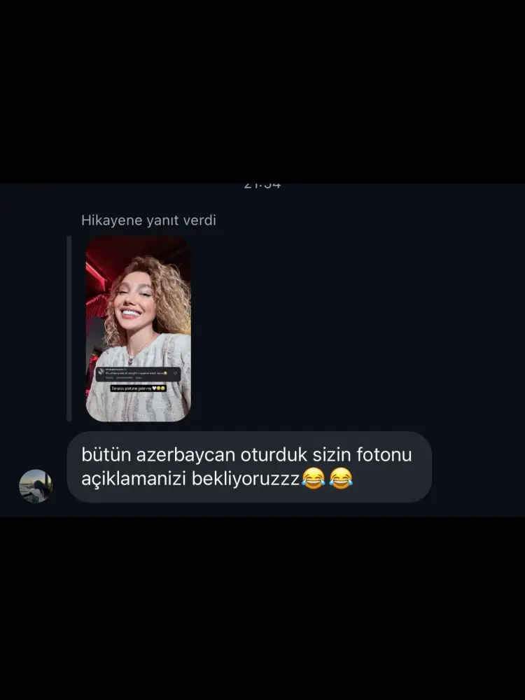 Üzel bu fotosuna aydınlıq gətirdi