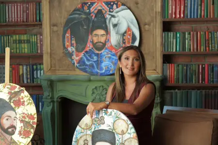 Azərbaycanlı rəssam Özbəkistanda bu layihə üçün çalışdı