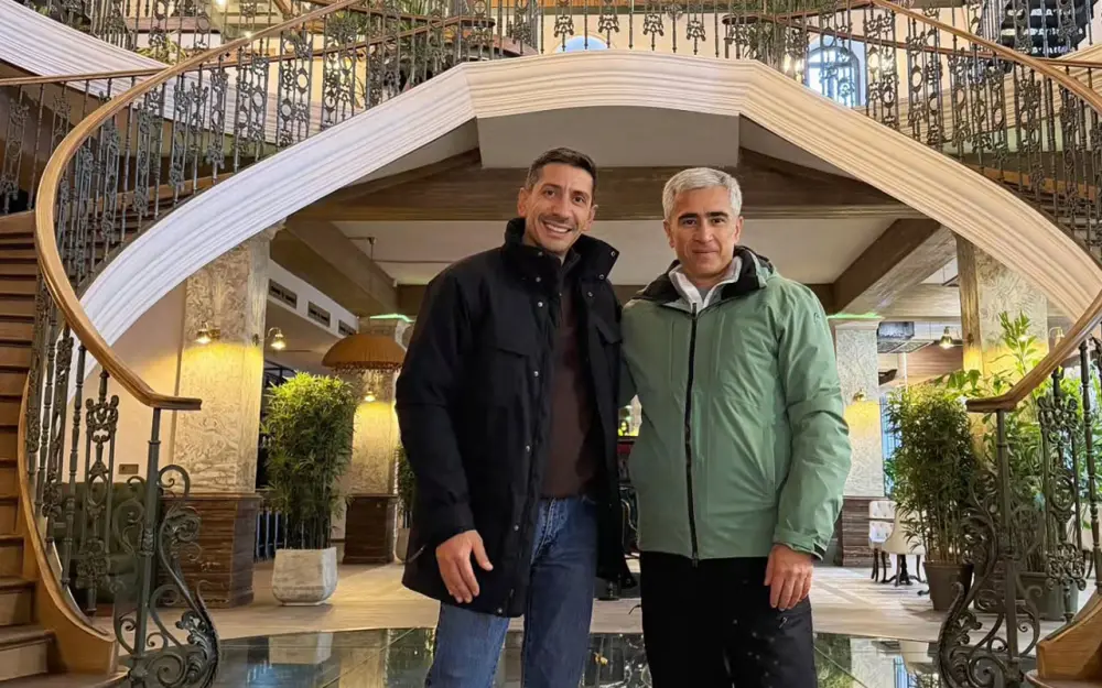 Orxan Aslanov Anar Ələkbərovla bir arada...