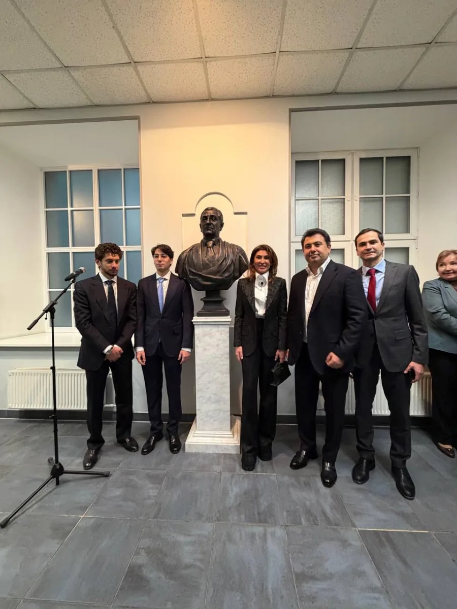 Sankt-Peterburq Universitetində akademik İlham Rəhimovun büstünün təntənəli açılışı keçirilib