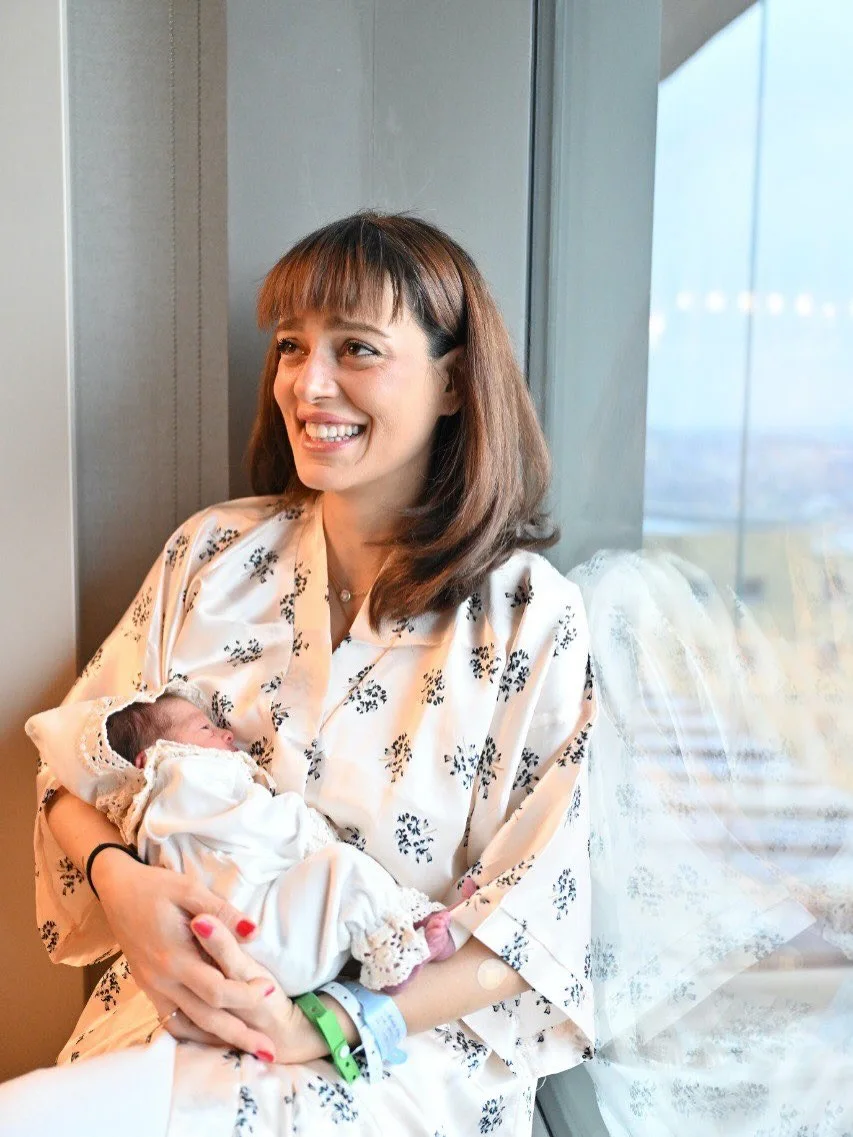 Türk aktrisa ana oldu