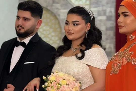 Fərqanə Qasımovanın qızının toyudur