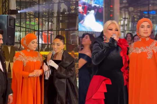 Alim Qasımovun nəvəsinin toyuna toplaşdılar!