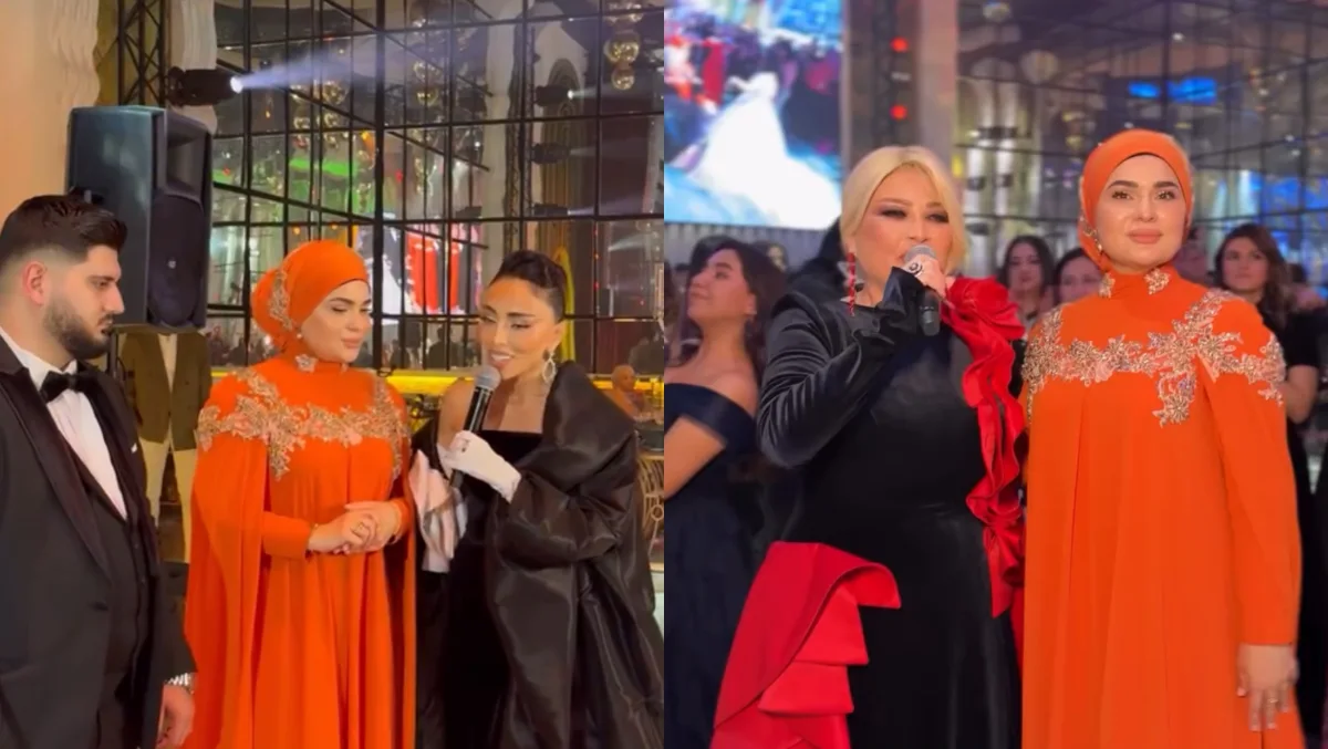 Alim Qasımovun nəvəsinin toyuna toplaşdılar!