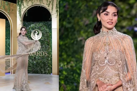 Hande ərəbcə çıxış etdi