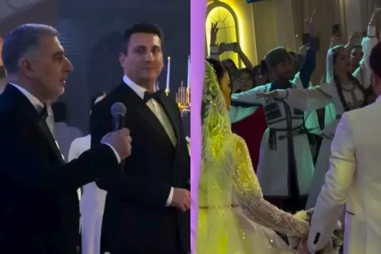 Xalq artisti oğluna toy etdi