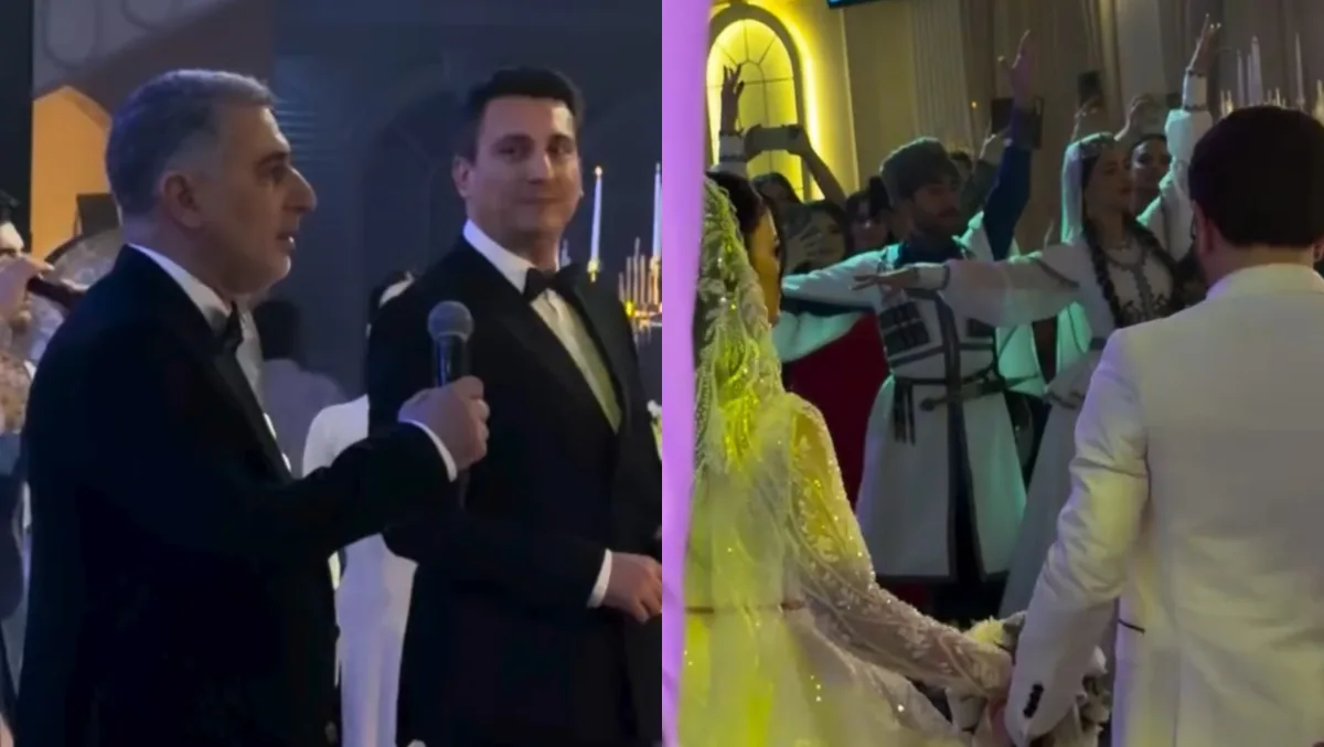 Xalq artisti oğluna toy etdi