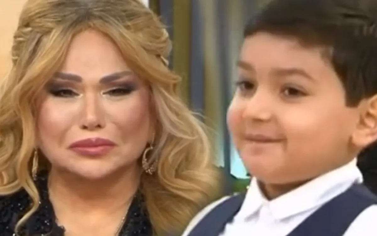 Baloğlan Əşrəfovun nəvəsini görən Nazənin ağladı