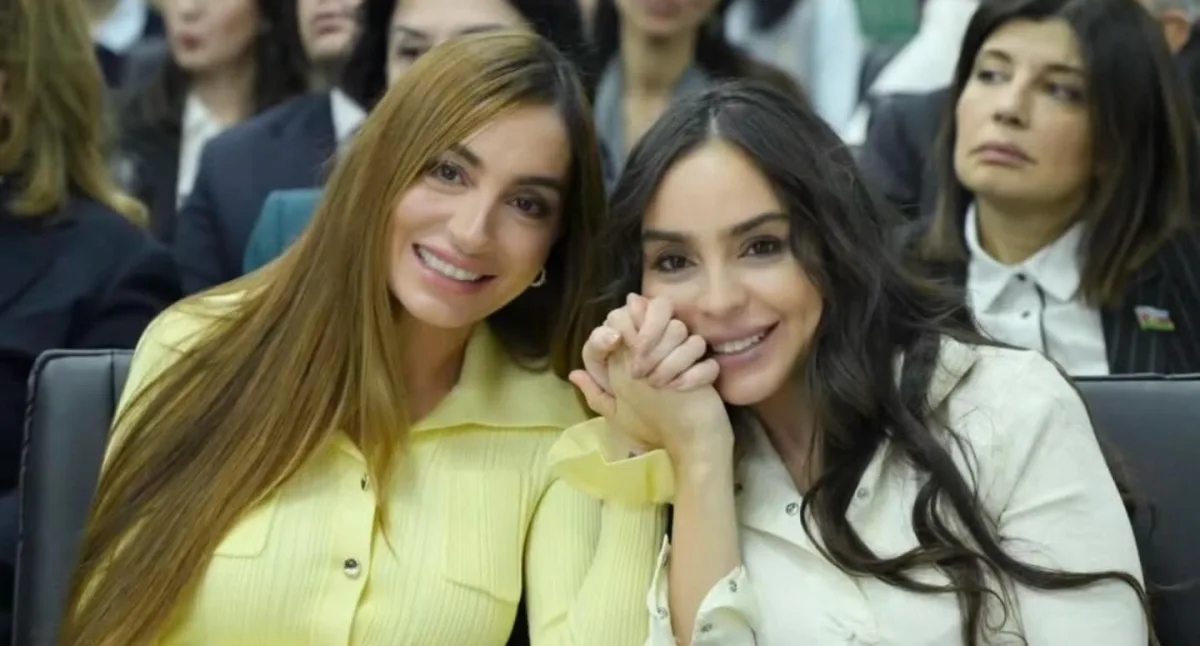 Leyla Əliyeva bacısını bu fotolarla təbrik etdi