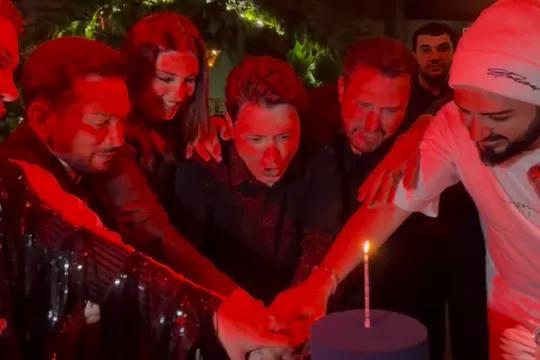 Kazımdan iddialı ad günü partisi!