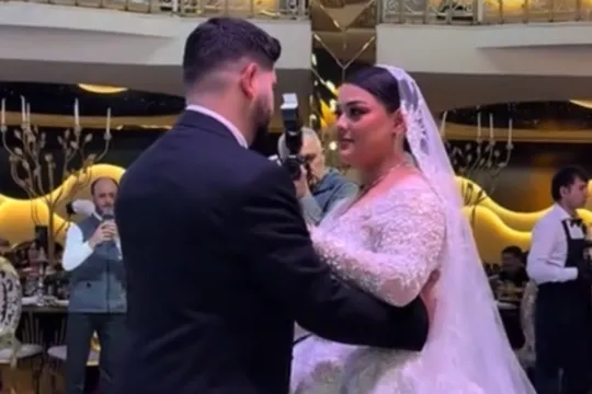 Alim Qasımovun nəvəsinin toyundan görüntülər…