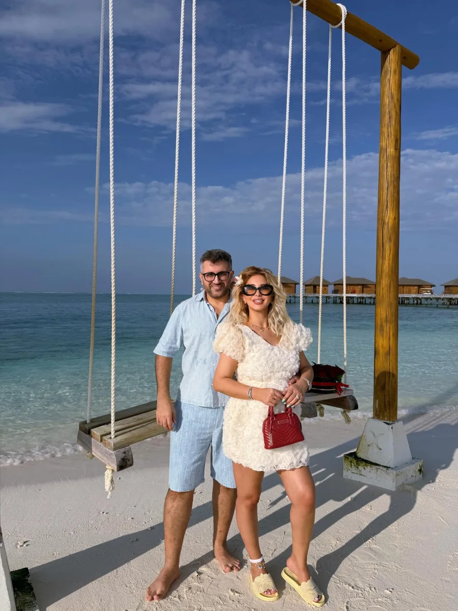 Çinarə ad gününü Maldivlərdə keçirdi