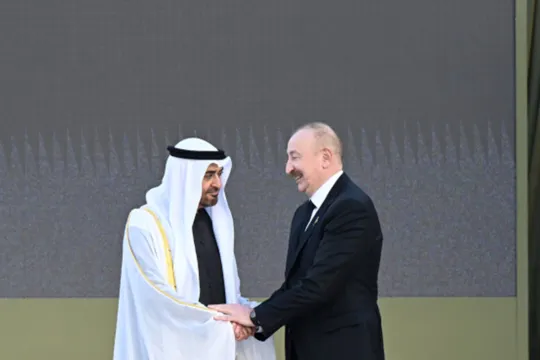 Prezident mükafata görə belə təşəkkür etdi - Foto