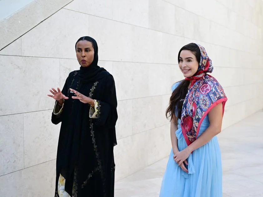 Leyla Əliyeva Luvr Əbu-Dabi muzeyində - Fotolar