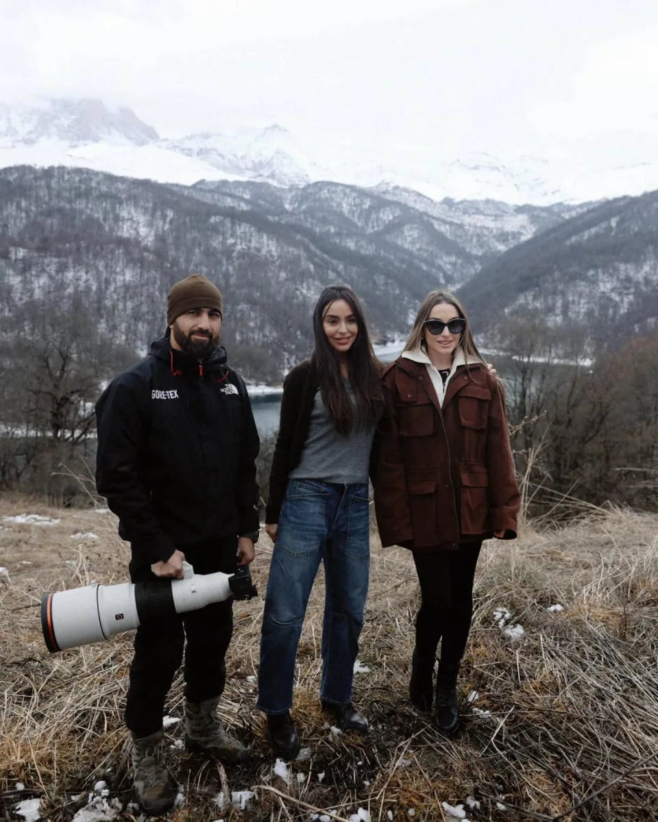 Leyla və Alyona Əliyevalar Göygöldə