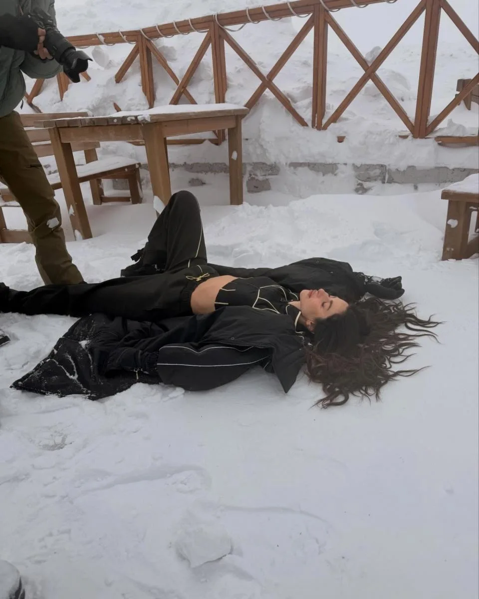 Nəsrindən dağda fotosessiya