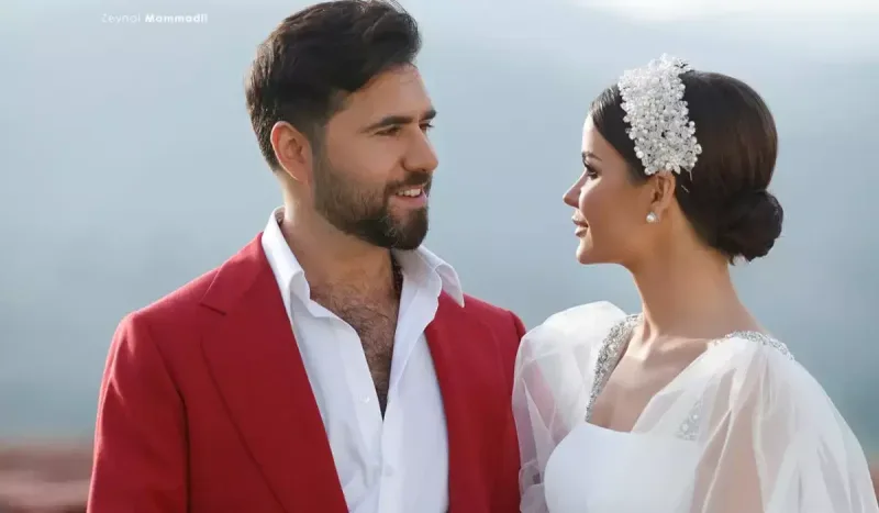 Çingizdən xanımı ilə paylaşım