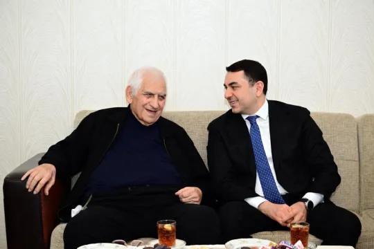 Nazir Nəriman Həsənzadəni ziyarət etdi