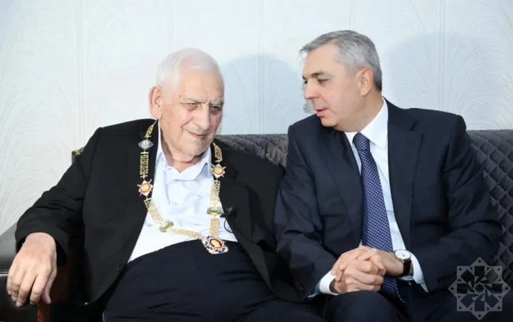 Nəriman Həsənzadəyə ordeni təqdim edildi - Fotolar