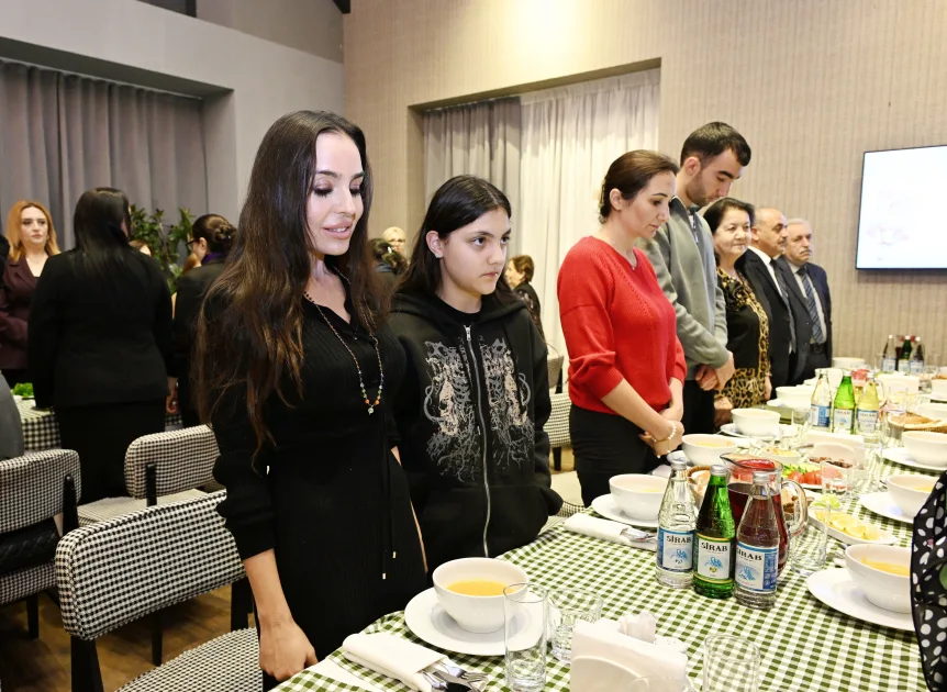 Leyla Əliyeva iftar məclisində - Fotolar