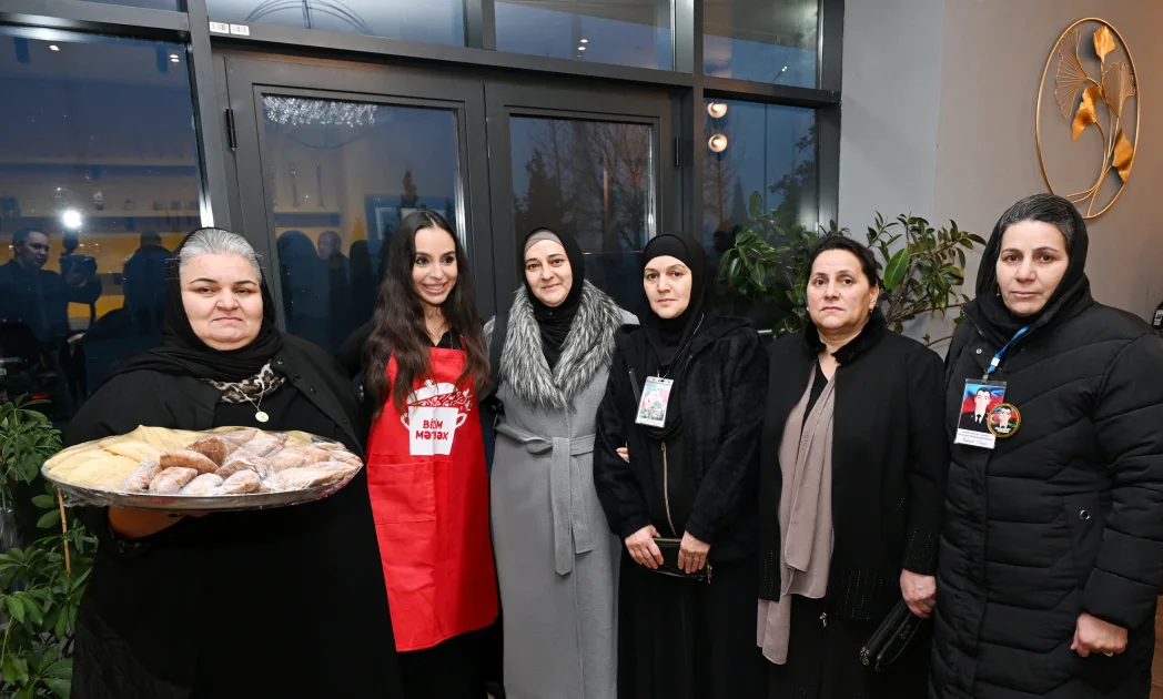 Leyla Əliyeva iftar məclisində - Fotolar