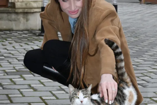 Leyla və Alena Əliyevalar Qubada