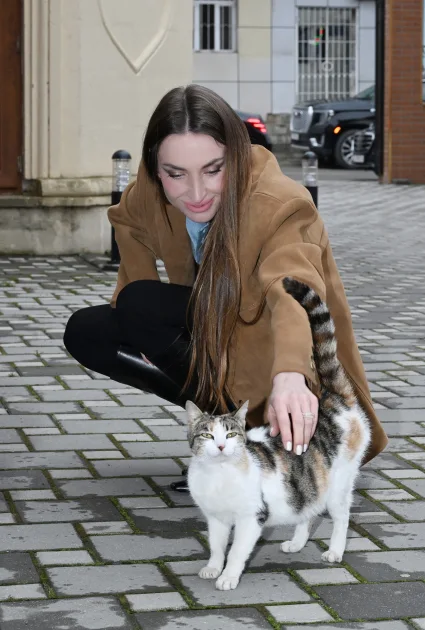 Leyla və Alena Əliyevalar Qubada