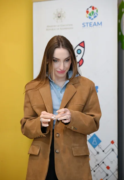 Leyla və Alena Əliyevalar Qubada