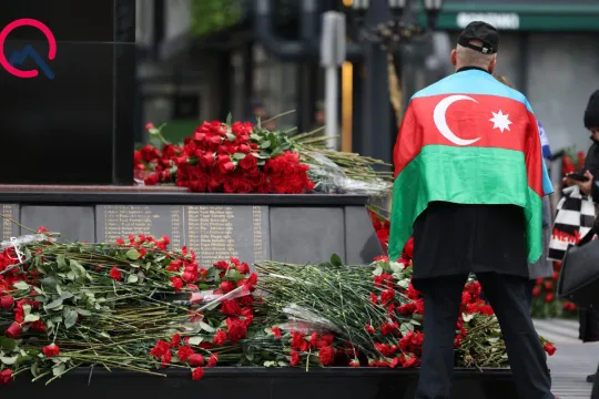 Xalq “Ana harayı”nın önündə - Fotolar