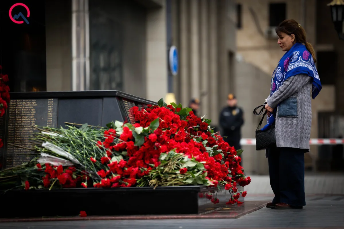 Xalq “Ana harayı”nın önündə - Fotolar