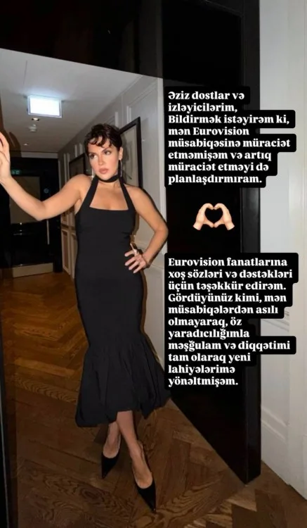 Aiseldən Avroviziya iddialarına cavab!