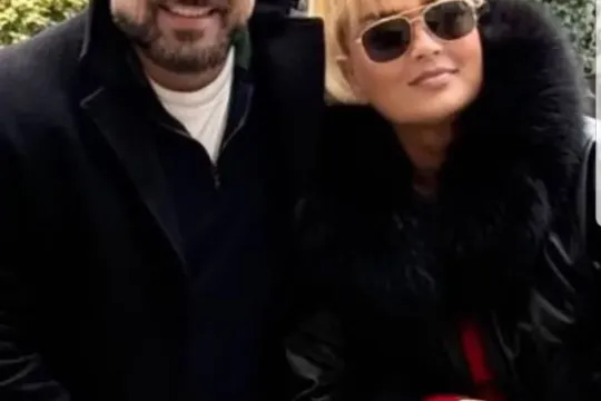 Nüşabə Ələsgərli həyat yoldaşı ilə…