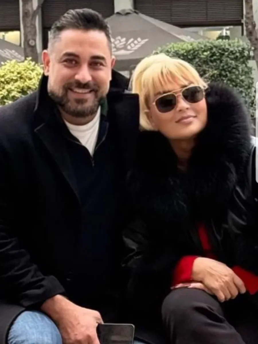 Nüşabə Ələsgərli həyat yoldaşı ilə…