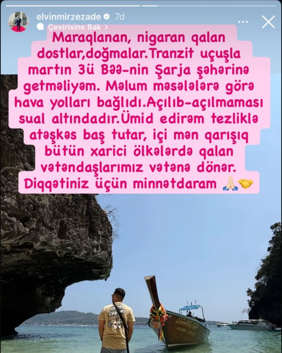 “Hava yollarının açılıb-açılmaması sual altındadır”