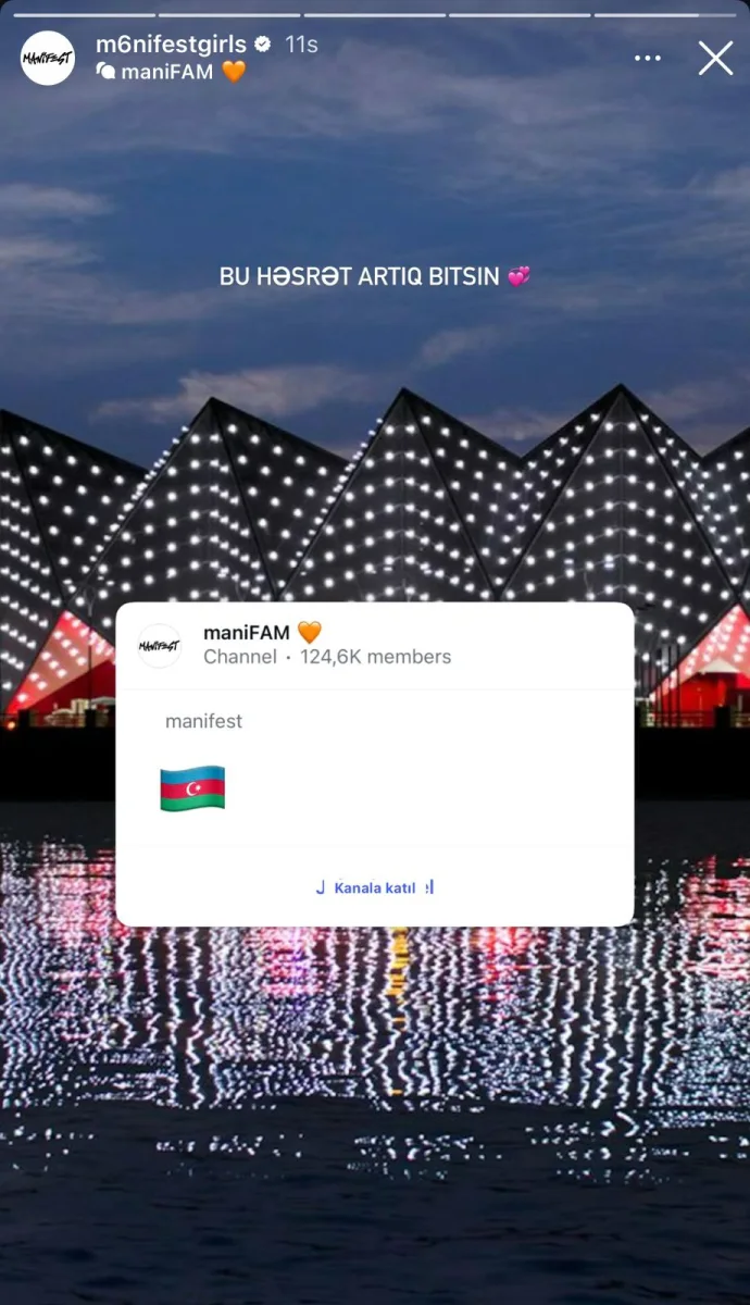 “Manifest” Azərbaycana gəlir?