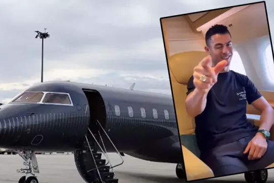 Ronaldonun təyyarəsi Səudiyyə Ərəbistanından Madridə eniş edib