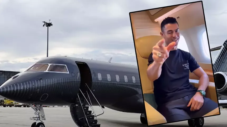 Ronaldonun təyyarəsi Səudiyyə Ərəbistanından Madridə eniş edib