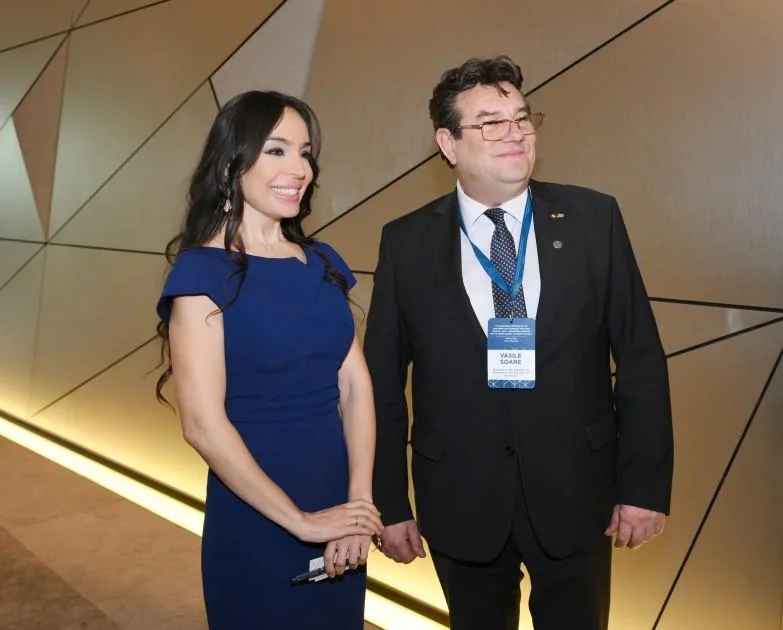 Leyla Əliyeva “Yaşıl enerji layihələri” sessiyasında - Fotolar