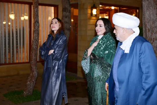 Prezidentin qızları iftar mərasimində - Fotolar