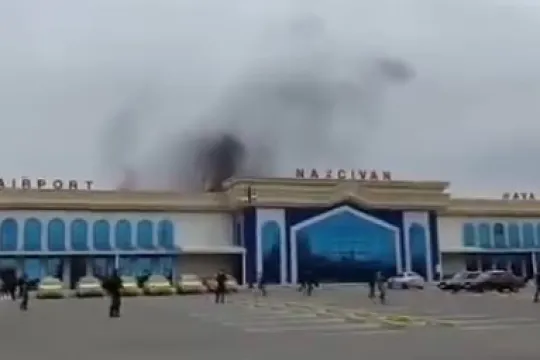 İran Naxçıvanı vurdu - Video