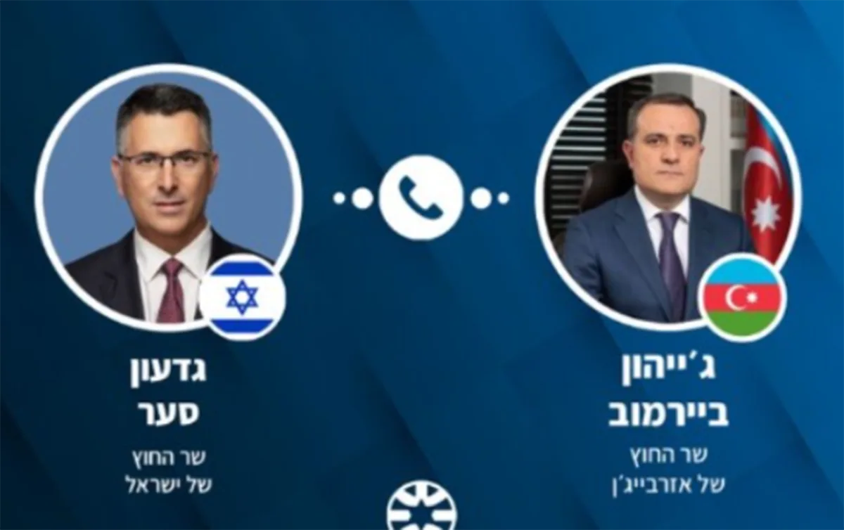 Ceyhun Bayramov israilli həmkarı ilə danışdı