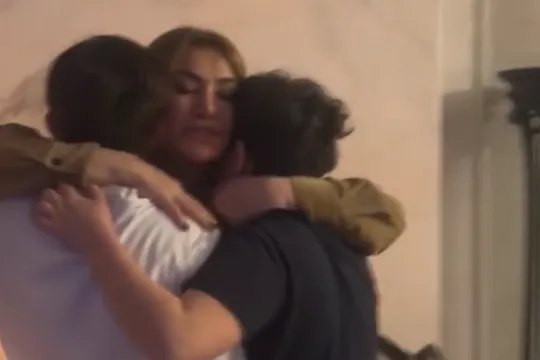 Əkizlərindən Ruhiyyə Əliyevaya doğum günü sürprizi