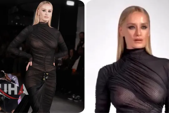 Didemin transparan geyimi gündəm oldu