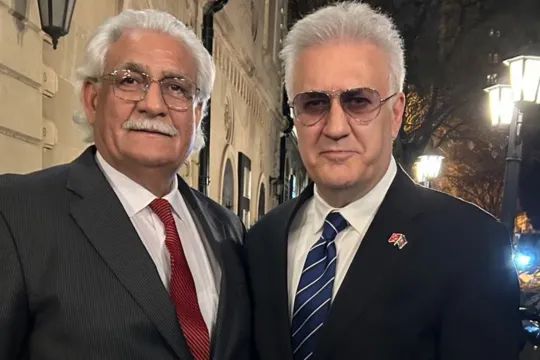 Nurəddin Mehdixanlı “Haluk”la bir arada!