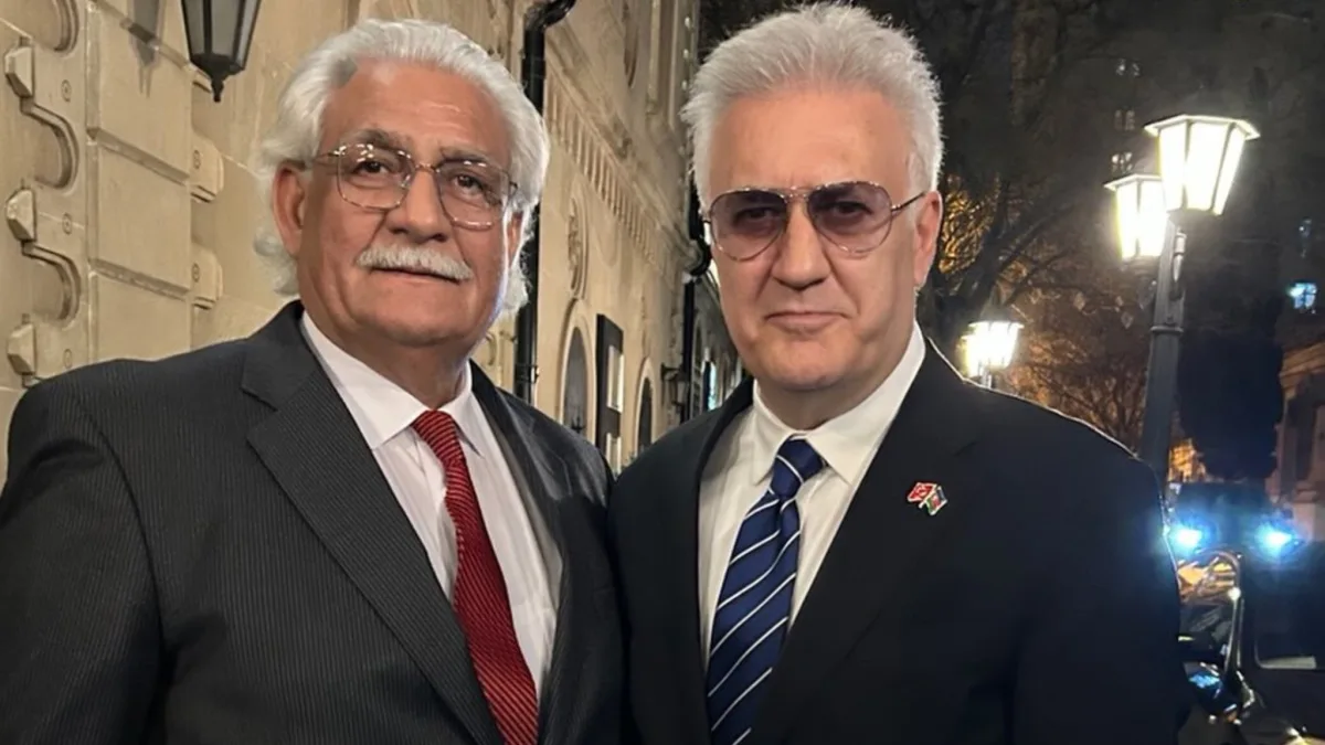 Nurəddin Mehdixanlı “Haluk”la bir arada!