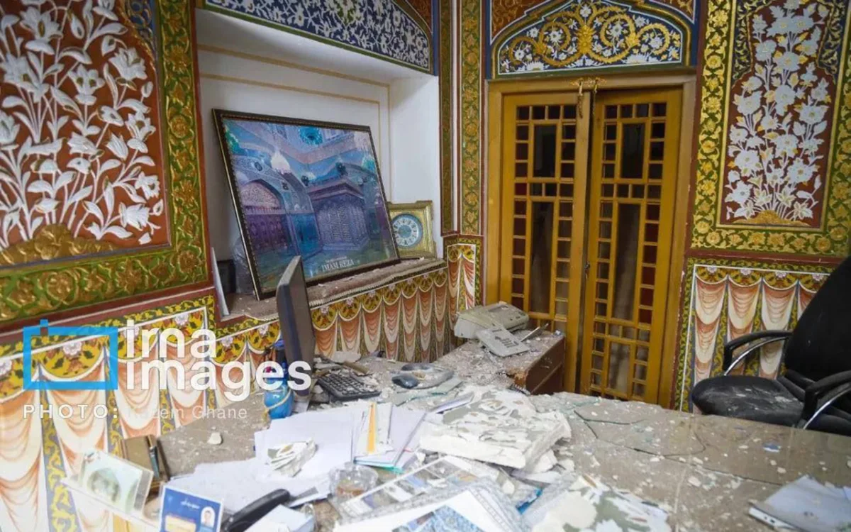 İranda Səfəvilər dövrünə aid memarlıq abidələri zədələndi - Fotolar