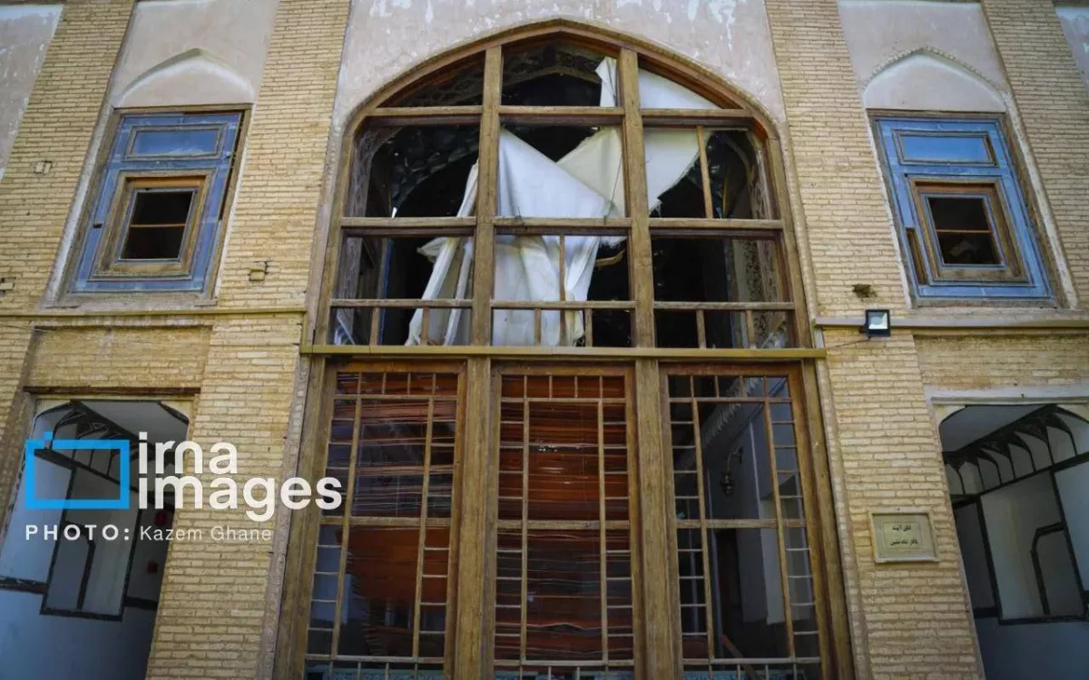 İranda Səfəvilər dövrünə aid memarlıq abidələri zədələndi - Fotolar