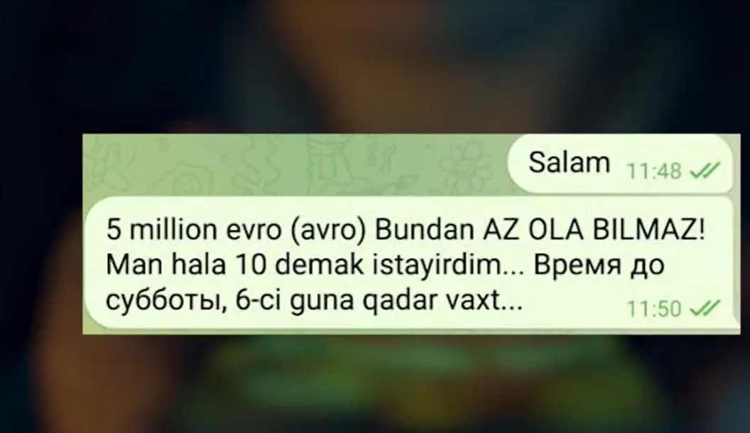 DTX Prezidentin ailəsini şantaj edəni saxladı - Video